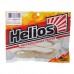 Виброхвост Helios Chubby White & Sparkles, 9 см, 5 шт. (HS-4-002)
