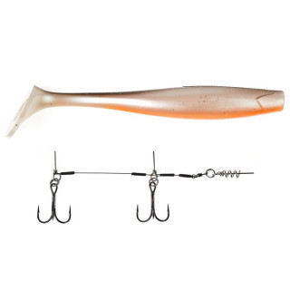 Виброхвосты LJ 3D BBS Series KUBIRA SWIM SHAD 9,0in (22,86)/PG18 1шт.+Stinger L