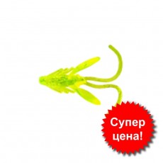 Приманка съедобная Allvega Fancy Nymph, 2.5 см, 0,8 г, 10 штук, цвет chartreuse shine
