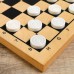 Настольная игра 2в1 "Лучший": шахматы, шашки (король h=7.2 см, пешка h=4 см), поле 29х29 см