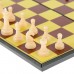 Настольная игра набор 2 в 1 "Баталия": шашки, шахматы, доска пластик 20 х 20 см
