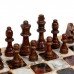 Настольная игра 3 в 1 "Мрамор": шахматы, шашки, нарды (доска дерево 40х40 см)