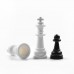 Настольная игра 2 в 1: шахматы, шашки (король h-7 см, d-2.6 см)