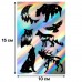 Голографические наклейки (стикеры) "Дикие животные" 10х15 см, 5-205