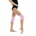 Наколенники для гимнастики и танцев с уплотнителем, р. XS, 4-7 лет, цвет розовый
