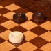 Нарды ручной работы "Герб Армении", 60х30 см, с шахматным полем, массив ореха, Армения