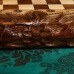 Настольная игра 3 в 1 «Ромб, Резка, Выжигание»: 50х25 см, ручная работа, массив ореха, Иран