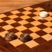 Нарды ручной работы "Паук", 60х30 см, с шахматным полем, массив ореха, Армения