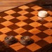 Нарды ручной работы "Лев победитель" с ручкой, 60х30 см, с шахматным полем, Армения