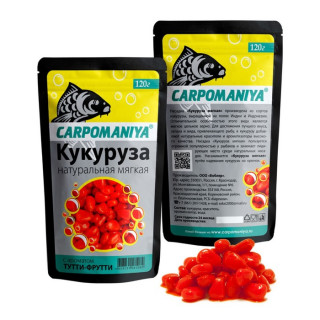 Кукуруза мягкая, цельная, с ароматом тутти фрутти, 120 г