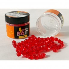 Искусственная насадка ENERGY BAIT «Икра», ароматизированная, S, 6 мм, 88 шт, цвет рубиновый/прозрачн