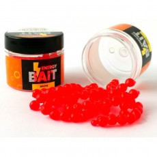 Искусственная насадка ENERGY BAIT «Икра», ароматизированная, S, 6 мм, 88 шт, цвет ярко-красный 914