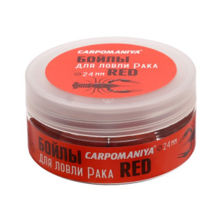 Бойлы для ловли рака RED, 24 мм, 100 г