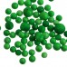 Насадка пенопластовые шарики, вкус конопля, цвет зелёный