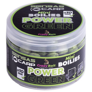 Мини бойлы Sensas Crazy Bait POWER GREEN 10мм 0.08кг