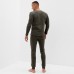 Комплект мужской термо (джемпер, брюки) MINAKU цвет хаки, р-р 50