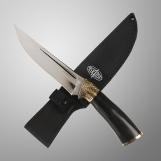 Нож охотничий "Ястреб" сталь - 65Х13, рукоять - паккавуд, 14.5 см