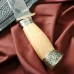 Нож кавказский, туристический "Варан" с ножнами, гардой, сталь - 40х13, 14.5 см