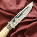 Нож кавказский, туристический "Варан" с ножнами, гардой, сталь - 40х13, 14.5 см