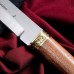 Нож кавказский "Танто-2" стальная гарда, сталь - 40х13, рукоять - орех, 16 см