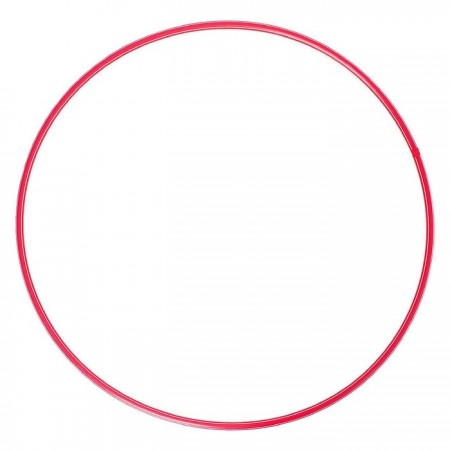 Обруч, диаметр 90 см, цвет красный