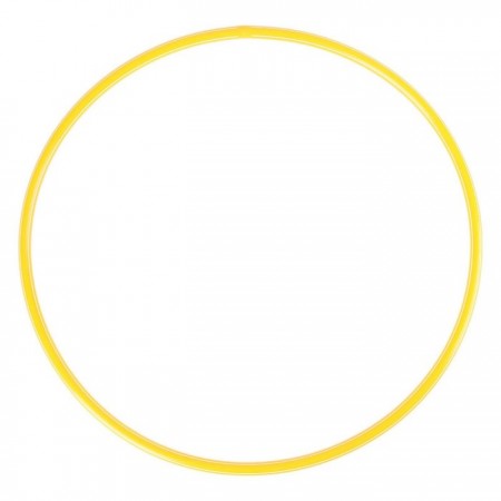 Обруч, диаметр 90 см, цвет жёлтый