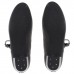 Туфли народные женские, длина по стельке 27 см, цвет чёрный