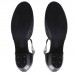 Туфли репетиторские женские, длина по стельке 24 см, цвет чёрный