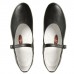 Туфли народные женские, длина по стельке 19,5 см, цвет чёрный
