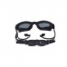 Очки для плавания Atemi N8600, силикон, с берушами, цвет чёрный/серый