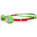 Очки для плавания Atemi M304, детские, силикон, цвет зелёный/красный