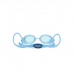 Очки для плавания Atemi N401, силикон, синий