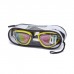 Очки для плавания Atemi N5301, силикон, цвет чёрный/жёлтый