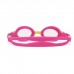 Очки для плавания Atemi M301, детские, силикон, цвет ярко-розовый/жёлтый