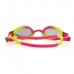 Очки для плавания Atemi M102, силикон, цвет розовый/жёлтый