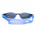 Очки для плавания Atemi B301M, зеркальные, силикон, цвет синий