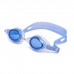 Очки для плавания Atemi N7603, детские, силикон, цвет синий