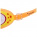 Очки для плавания, детские + беруши, цвет оранжевый