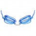 Очки для плавания, детские + беруши, цвет синий