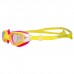 Очки для плавания Atemi B603, детские, силикон, цвет жёлтый/розовый