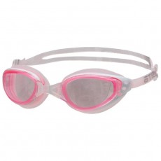 Очки для плавания Atemi B203, силикон, цвет розовый/белый
