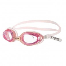 Очки для плавания Atemi N7402, детские, силикон, цвет розовый