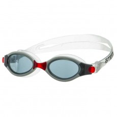 Очки для плавания Atemi B501, силикон, цвет чёрный/красный