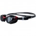 Очки для плавания Atemi M704, детские, силикон, цвет чёрный/красный