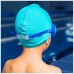 Очки-полумаска для плавания с берушами, детские, UV защита