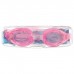 Очки для плавания, взрослые + беруши, цвет розовый
