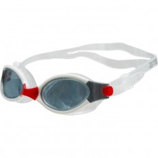 Очки для плавания Atemi B504, силикон, цвет белый/красный