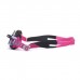 Очки для плавания Atemi S303, детские, PVC/силикон, цвет чёрный/розовый