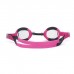 Очки для плавания Atemi S303, детские, PVC/силикон, цвет чёрный/розовый