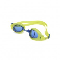 Очки для плавания Atemi S102, детские, PVC/силикон, жёлтый/синий